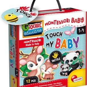Lisciani - MONTESSORI BABY Touch My Baby - Para Niños de 1 a 4 años