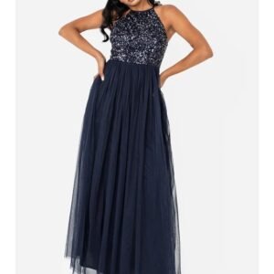Maya Deluxe Vestido Largo de Dama de Honor para Mujer