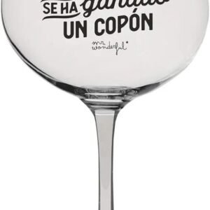 Mr. Wonderful Copa de balón de Vidrio