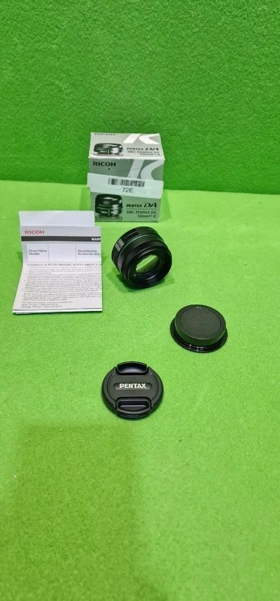 Pentax Smc DA 50 mm F/1.8 Objetivo