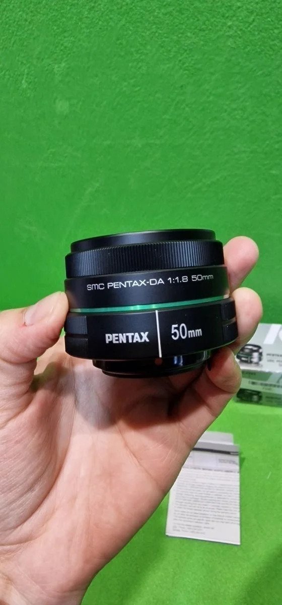 Pentax Smc DA 50 mm F/1.8 Objetivo