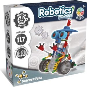 Science4you Robotics Deltabot Kit Robotica para Niños con 117 Piezas