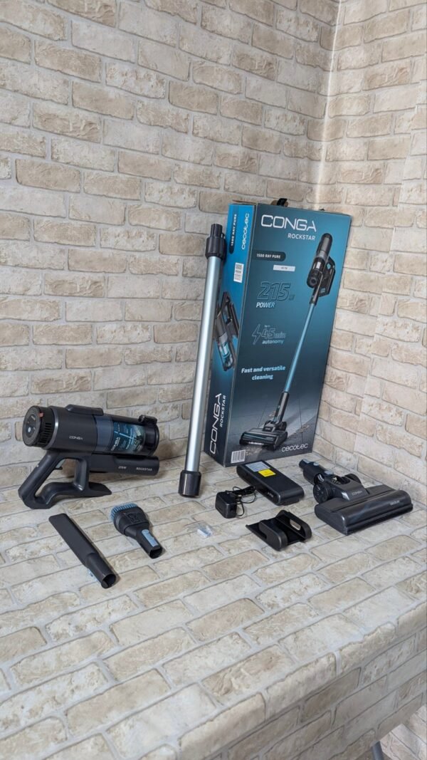 Cecotec Aspirador Escoba sin Cable Conga Rockstar 1500 Ray Pure