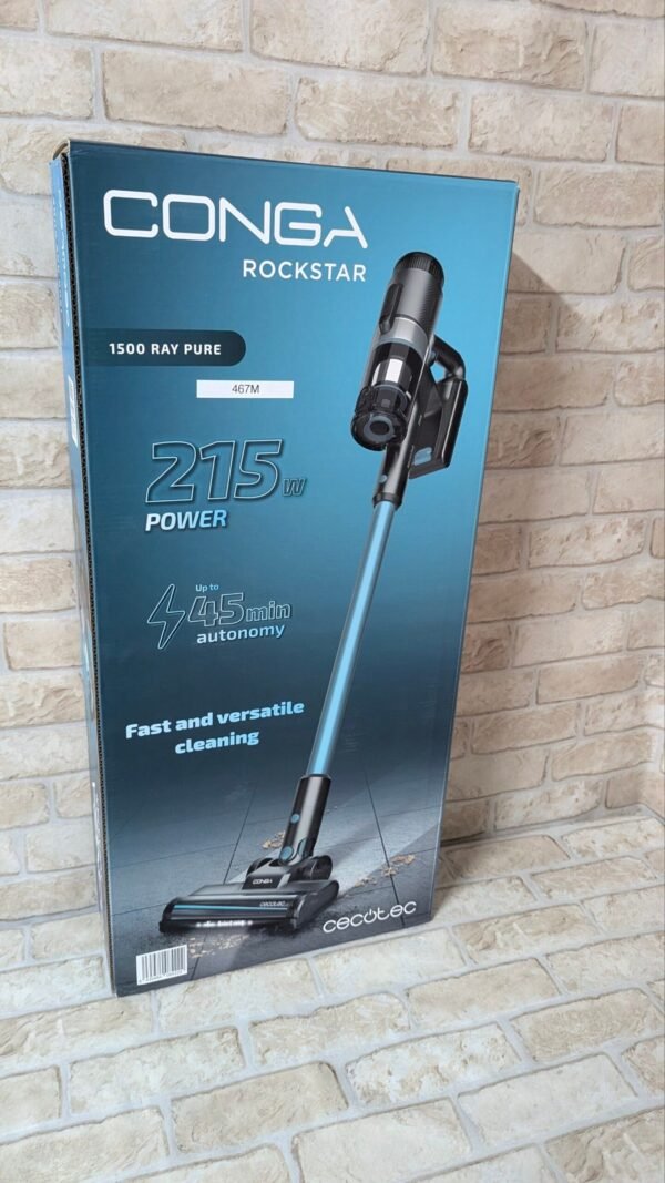 Cecotec Aspirador Escoba sin Cable Conga Rockstar 1500 Ray Pure