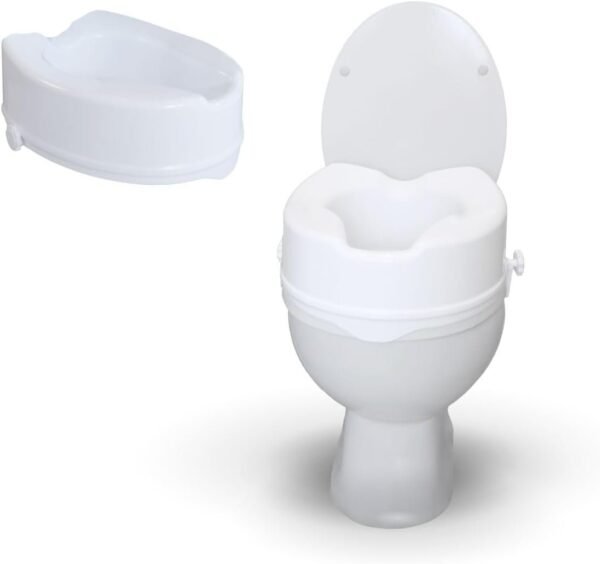 Mobiclinic®, Elevador wc para adulto, Sin tapa, 14 cm