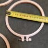 Aro de Bordado Redondo de Plástico Aro Circular 16 CM