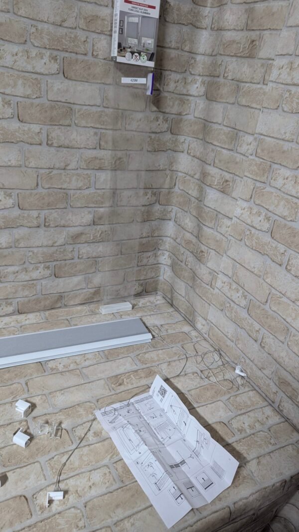 Estor plisado tipo panal GARDINIA EASYFIX Mia, opaco, fonoabsorbente