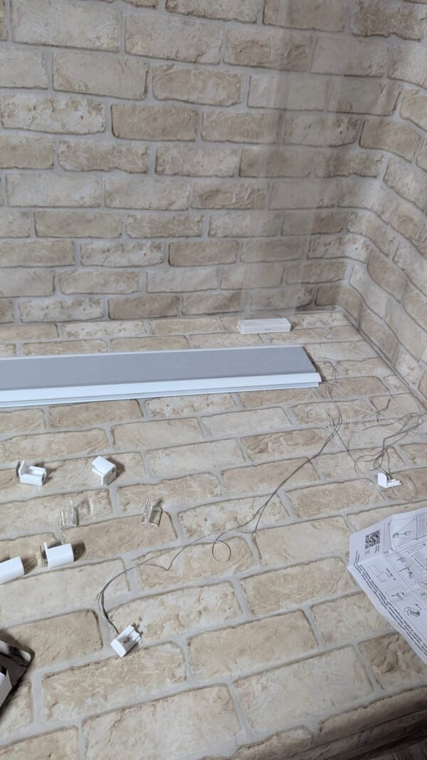 Estor plisado tipo panal GARDINIA EASYFIX Mia, opaco, fonoabsorbente