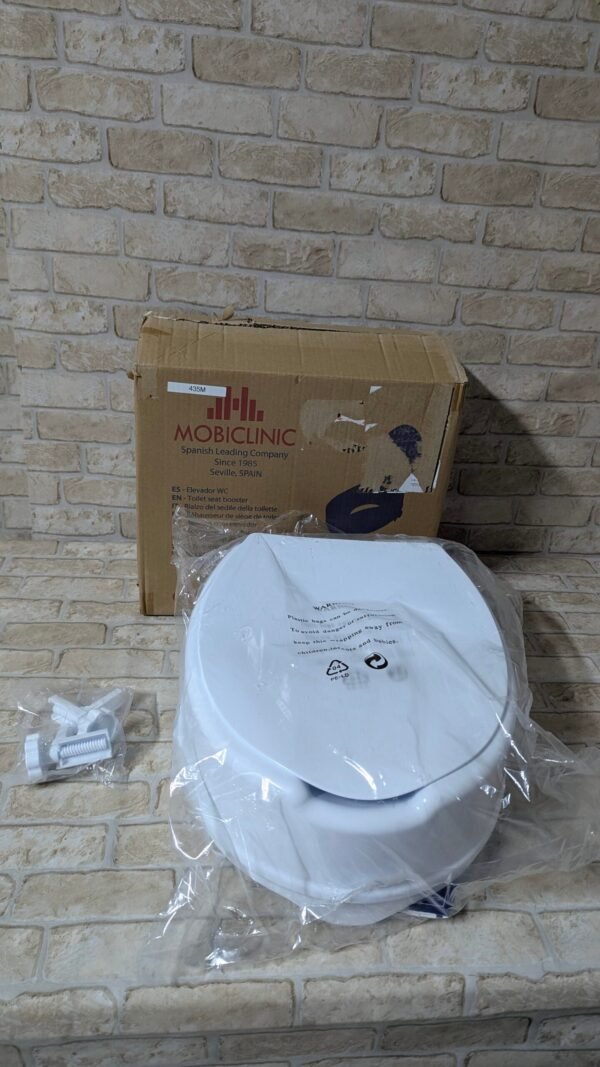 Mobiclinic®, Elevador wc para adulto, Con tapa, 14 cm