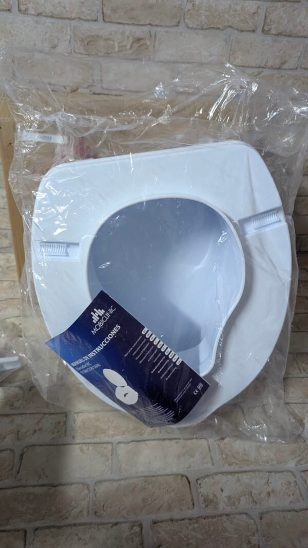Mobiclinic®, Elevador wc para adulto, Con tapa, 14 cm