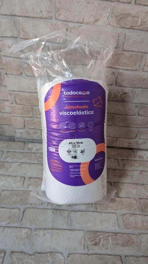 Todocama - Almohada viscoelástica, 120 cm núcleo Compacto