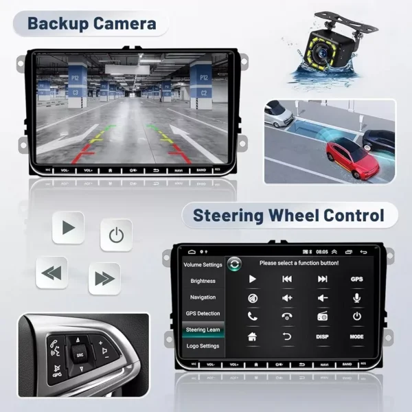 108J - Android Radio de Coche táctil