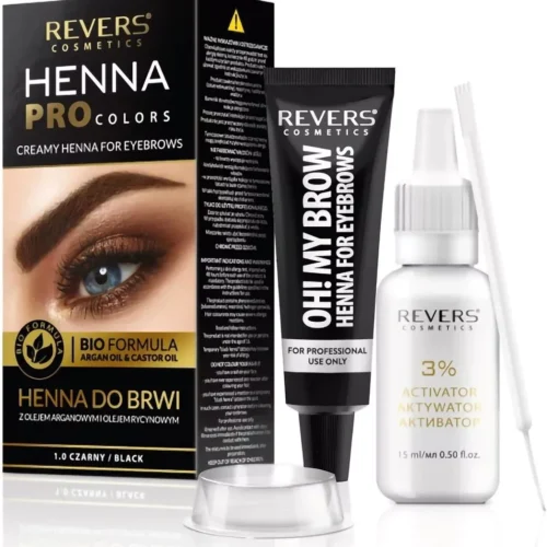 1093J - REVERS COSMETICS Tinte de cejas  Negro