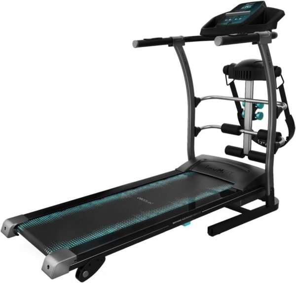 15N - Cecotec Cinta de Correr Plegable DrumFit WayHome 1400 Runner Vibrator