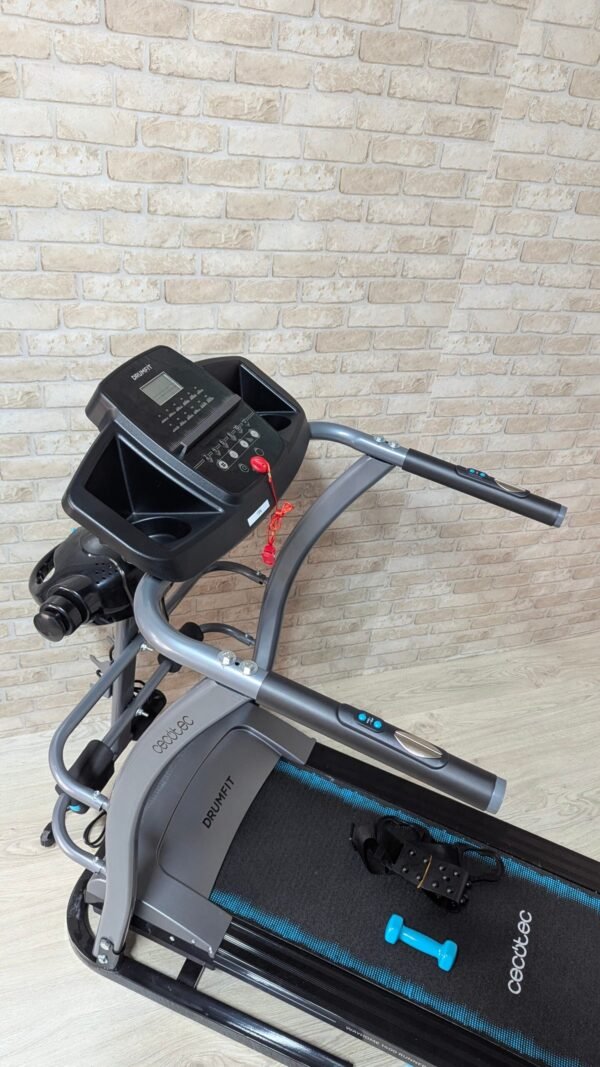 15N - Cecotec Cinta de Correr Plegable DrumFit WayHome 1400 Runner Vibrator