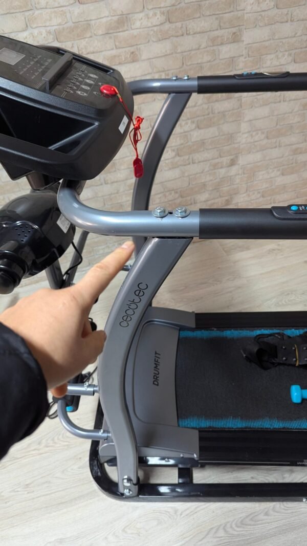 15N - Cecotec Cinta de Correr Plegable DrumFit WayHome 1400 Runner Vibrator