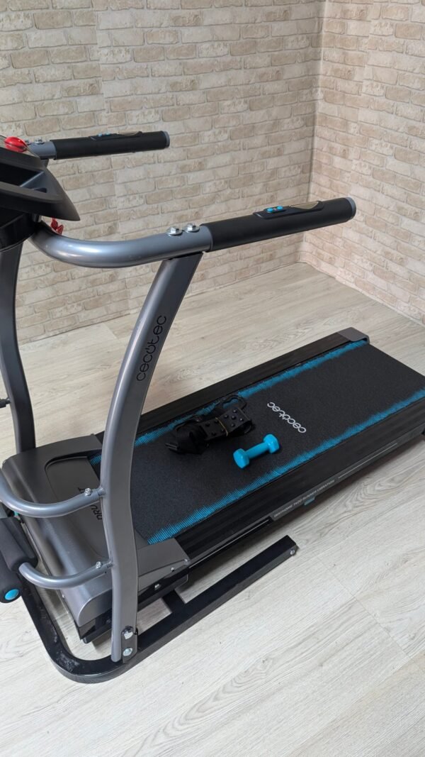 15N - Cecotec Cinta de Correr Plegable DrumFit WayHome 1400 Runner Vibrator