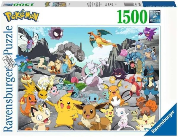 179M - Ravensburger - Puzzle Pokémon Clásicos, Rompecabezas para Adultos