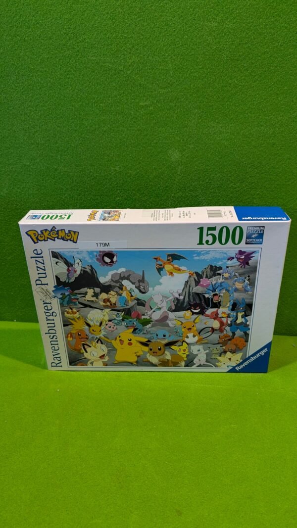 179M - Ravensburger - Puzzle Pokémon Clásicos, Rompecabezas para Adultos