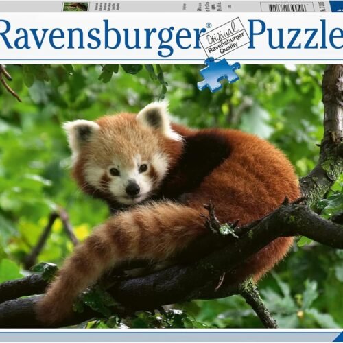 180M - Ravensburger - Puzzle: Panda Rojo 500 piezas