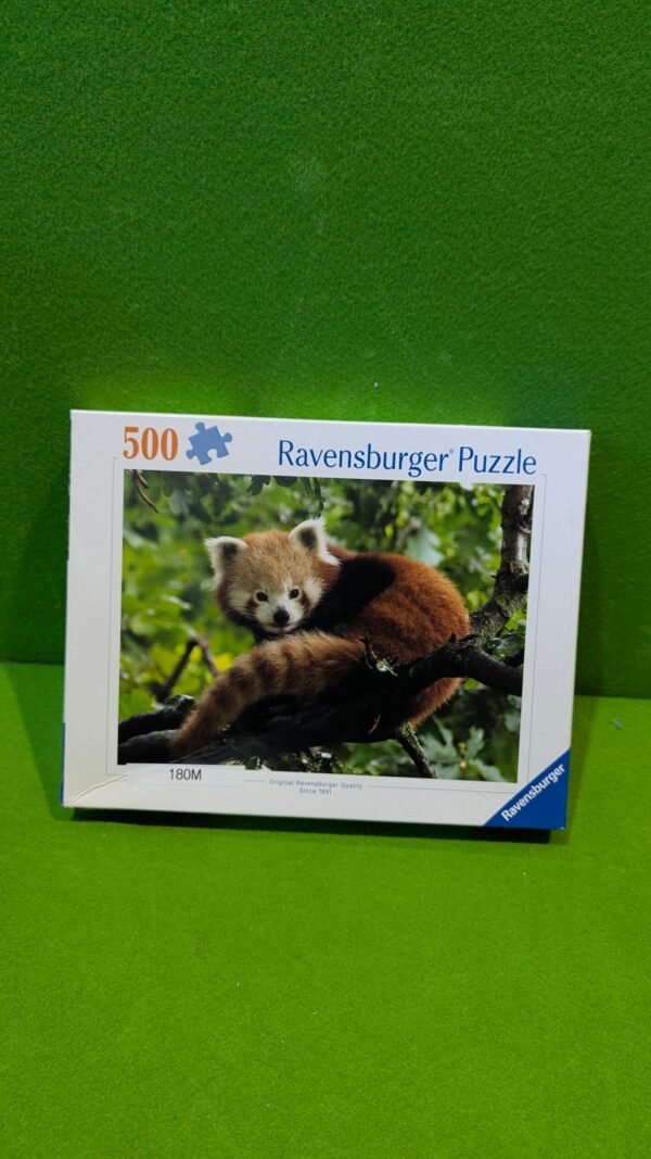 180M - Ravensburger - Puzzle: Panda Rojo 500 piezas