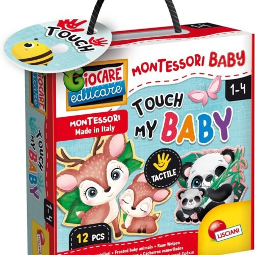 193M - Lisciani - MONTESSORI BABY Touch My Baby - Para Niños de 1 a 4 años