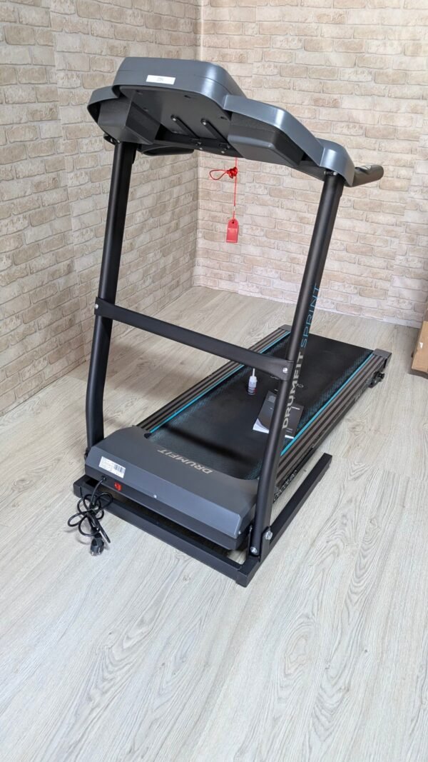 25N - Cecotec Cinta de Correr Plegable DrumFit WayHome 1500 Sprint. 1100 W, De 1 a 15 Km/h. 12 Programas