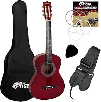 275L - Tiger Set de Guitarra Clásica, Tamaño 1/4