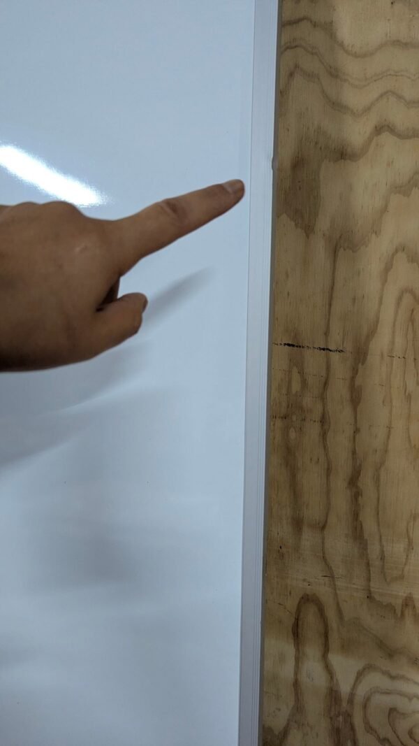 279M - Pizarra Blanca Magnética Doble Cara, Pizarra Magnetica, 120x180cm con Defecto