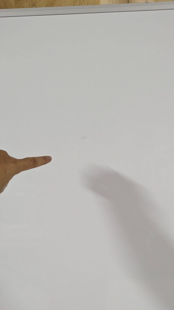 279M - Pizarra Blanca Magnética Doble Cara, Pizarra Magnetica, 120x180cm con Defecto