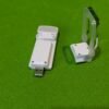299M - Lámpara de lectura con pinza para libros, recargable por USB