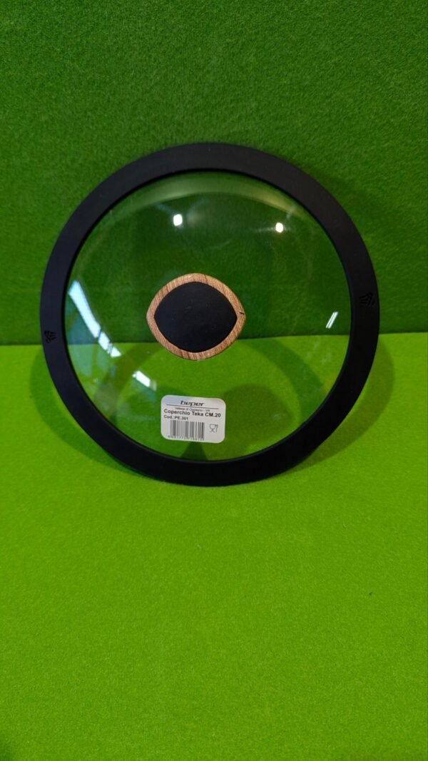 322M - BEPER Tapa de Cristal, Multicolor, 20 cm