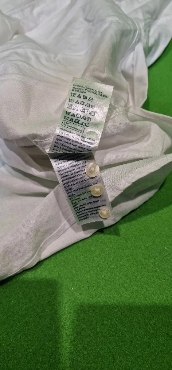 336D - Tommy Jeans Original Stretch Camisa Talla L