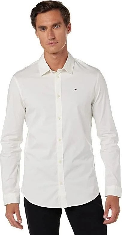 336D - Tommy Jeans Original Stretch Camisa Talla L