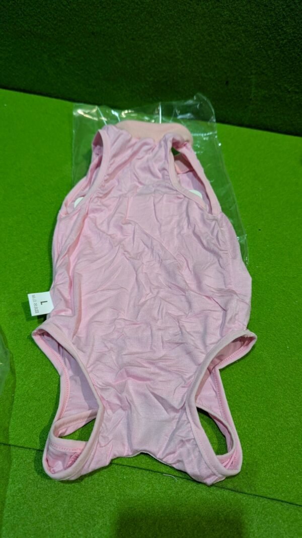 347M - Traje de recuperación Profesional para heridas Abdominales o Enfermedades de la Piel, Alternativo para Gatos y Perros, después de la cirugía, Ropa para el hogar（Rosa，L