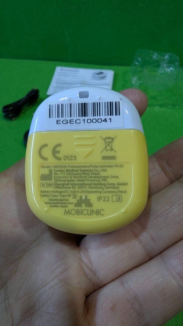 398E - Mobiclinic, Pulsioxímetro infantil Px-03