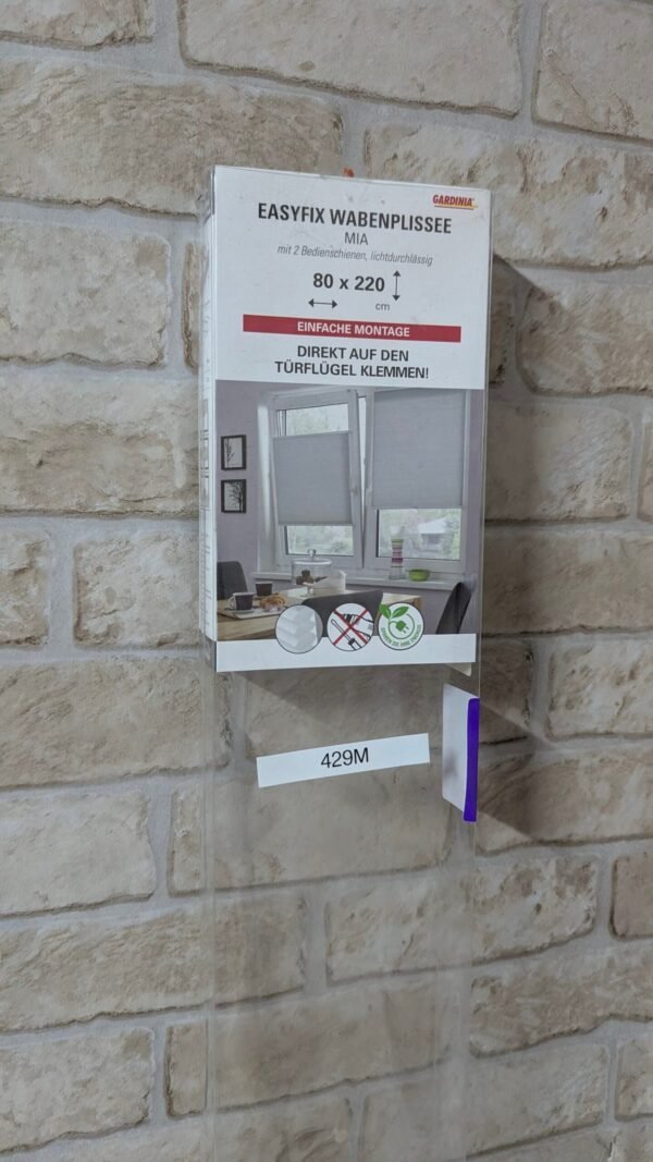 429m-estor-plisado-tipo-panal-gardinia-easyfix-mia-opaco-fonoabsorbente-compraconcabeza-com-12 429M - Estor plisado tipo panal GARDINIA EASYFIX Mia, opaco, fonoabsorbente