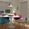431M - Estor enrollable térmico Deco Company, blanco, 55 x 150 cm