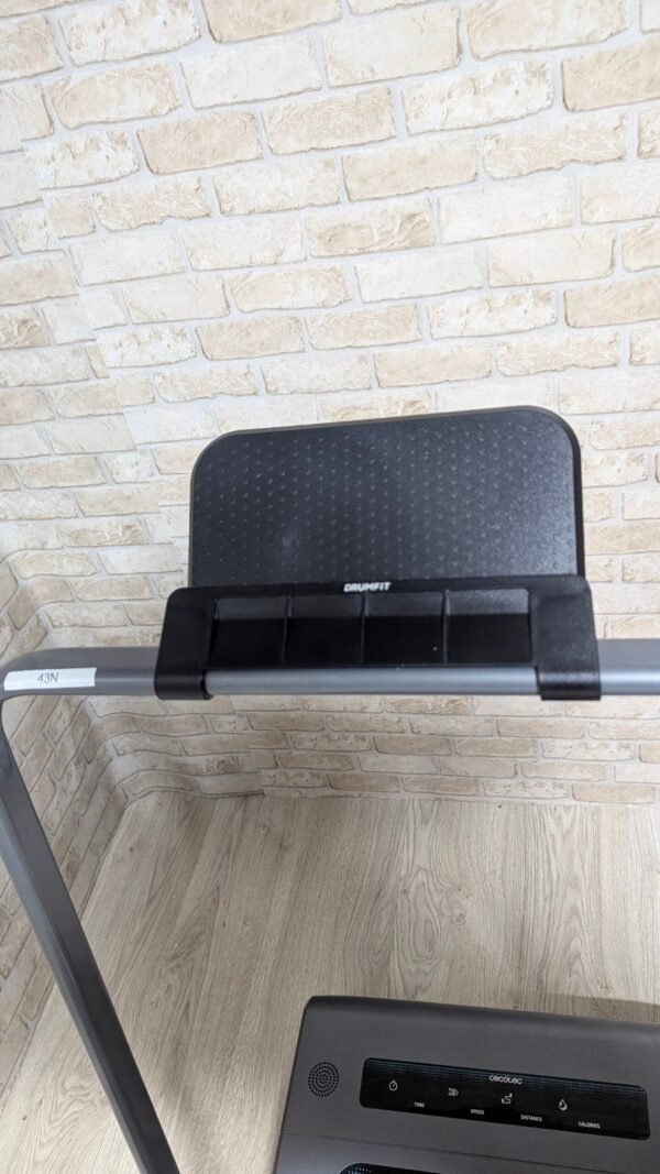 43N - Cecotec Cinta de Andar Plegable, Niveles de iniciación, Pantalla LED, Ruedas de transporte, Altavoces, Pulsómetro