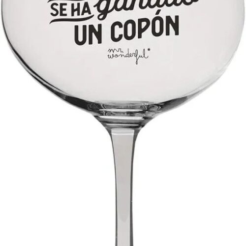 449I - Mr. Wonderful Copa de balón de Vidrio