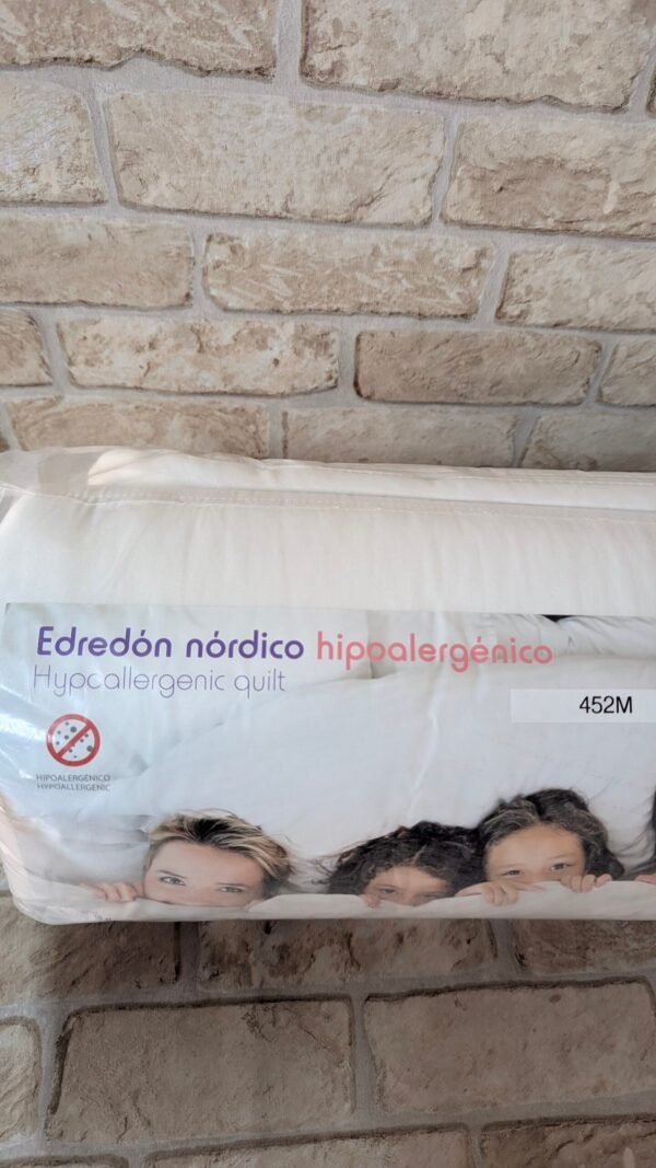 452M - Todocama - Edredón/Relleno nórdico de Fibra antiácaros, otoño-Invierno, 300gr/m²