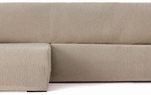 487M - Eysa Funda de sofá bielástica para Chaise Longue con el Brazo Largo Lado Izquierdo