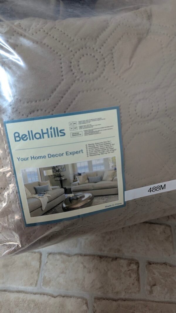 488M - BellaHills Funda Sofa Chaise Long,Funda 3 Plazas