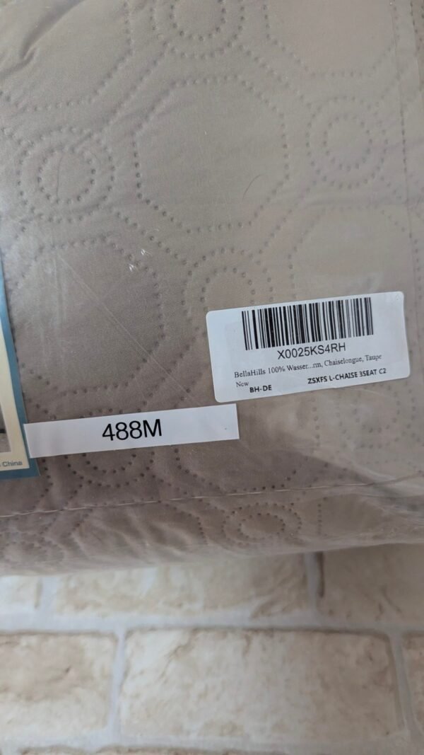 488M - BellaHills Funda Sofa Chaise Long,Funda 3 Plazas