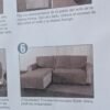 488M - BellaHills Funda Sofa Chaise Long,Funda 3 Plazas