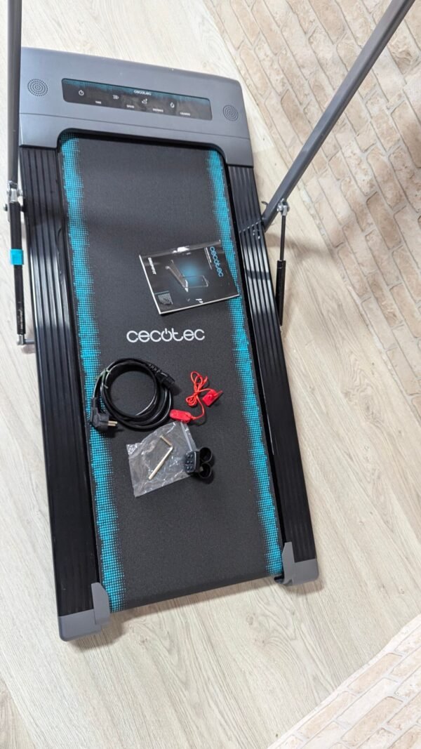 48N - Cecotec Cinta de Andar Plegable - Peso máximo permitido de 120 Kg