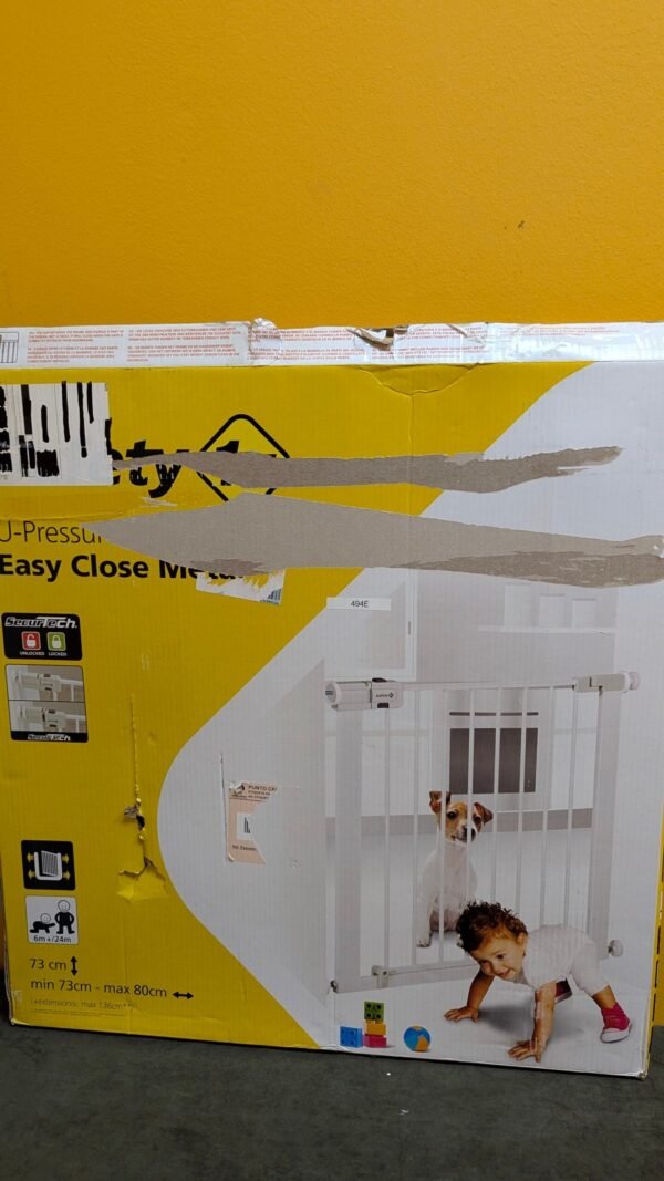494E - Safety 1st Easy Close Metal Barrera de seguridad para niños