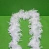 49PAL - Boa de plumas blancas