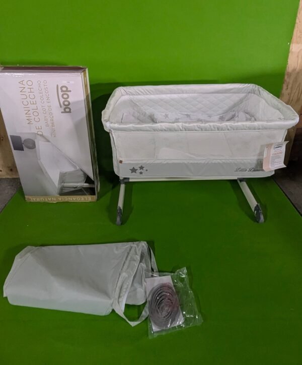 518L. - Minicuna colecho Asalvo 0 meses Beige + Edredon y Textil