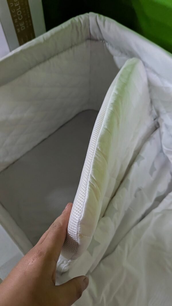 518L. - Minicuna colecho Asalvo 0 meses Beige + Edredon y Textil